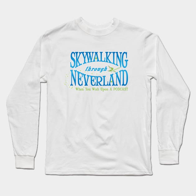 Skywalking Through Neverland Logo Tee - Light Side Long Sleeve T-Shirt by Skywalking Through Neverland